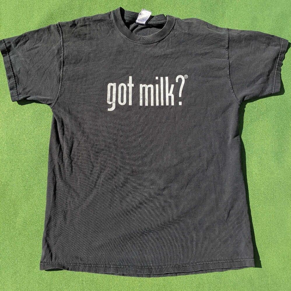 Vintage Black Got Milk? Tee